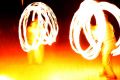 Feuershow Gaukler