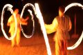 Feuershow Gaukler